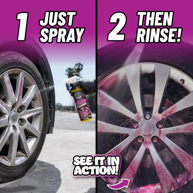 Two Face Colour Changing Wheel Cleaner