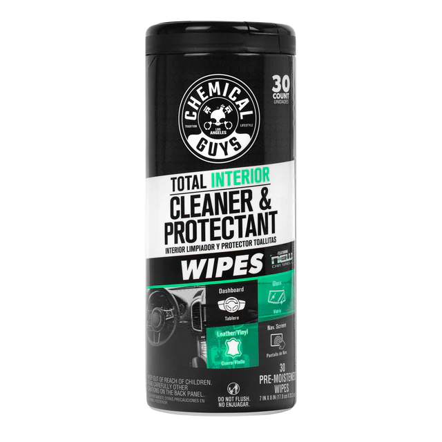 Total Interior Cleaner & Protectant Canister Wipes