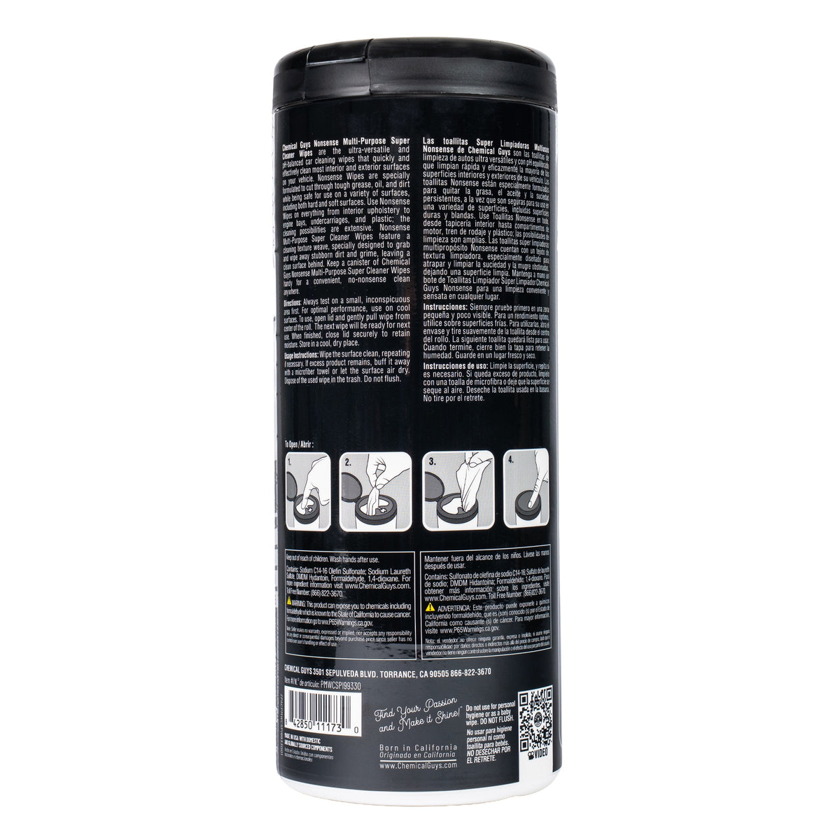 Nonsense Multi-Purpose Super Cleaner Canister Wipes